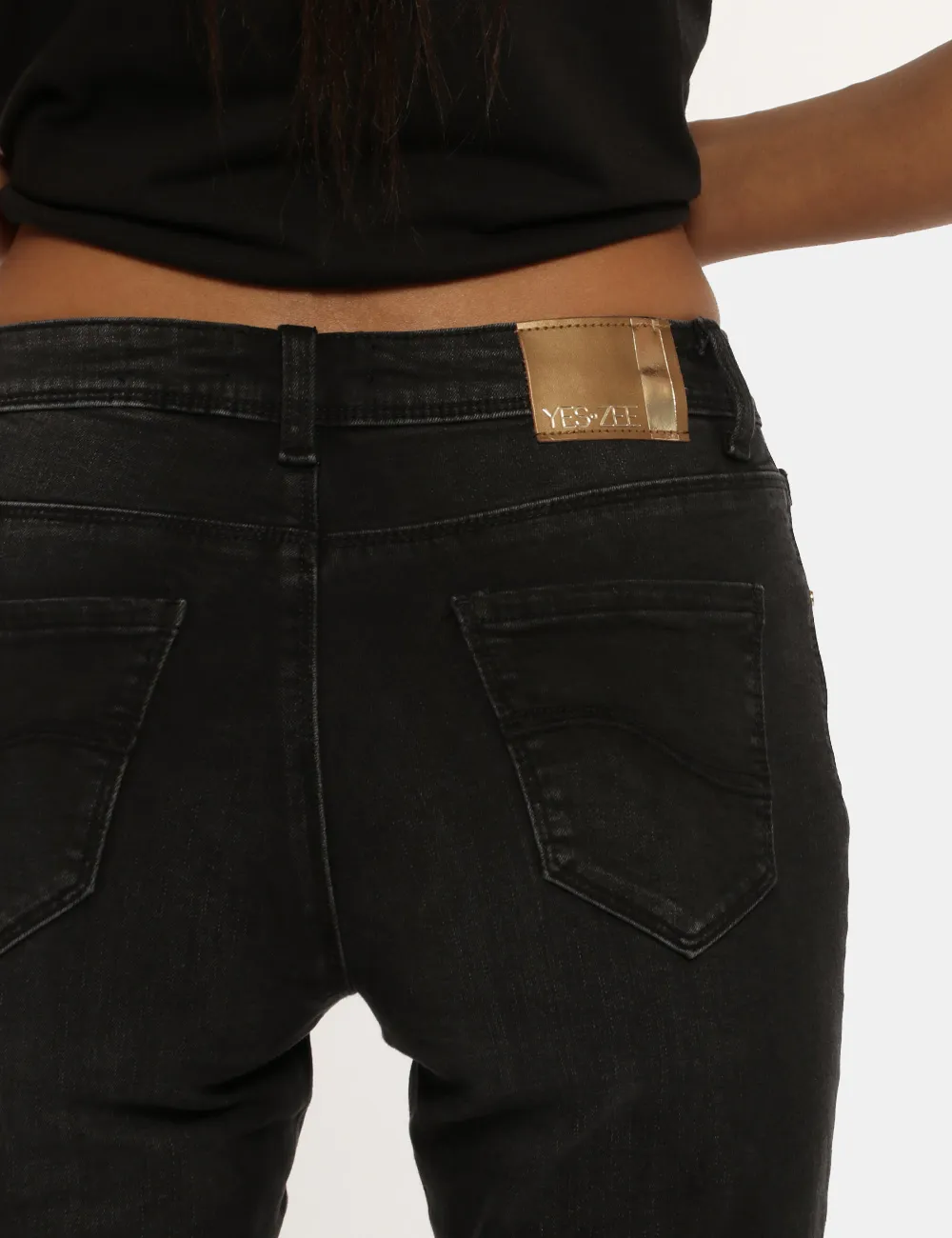 Jeans Yes Zee nero
