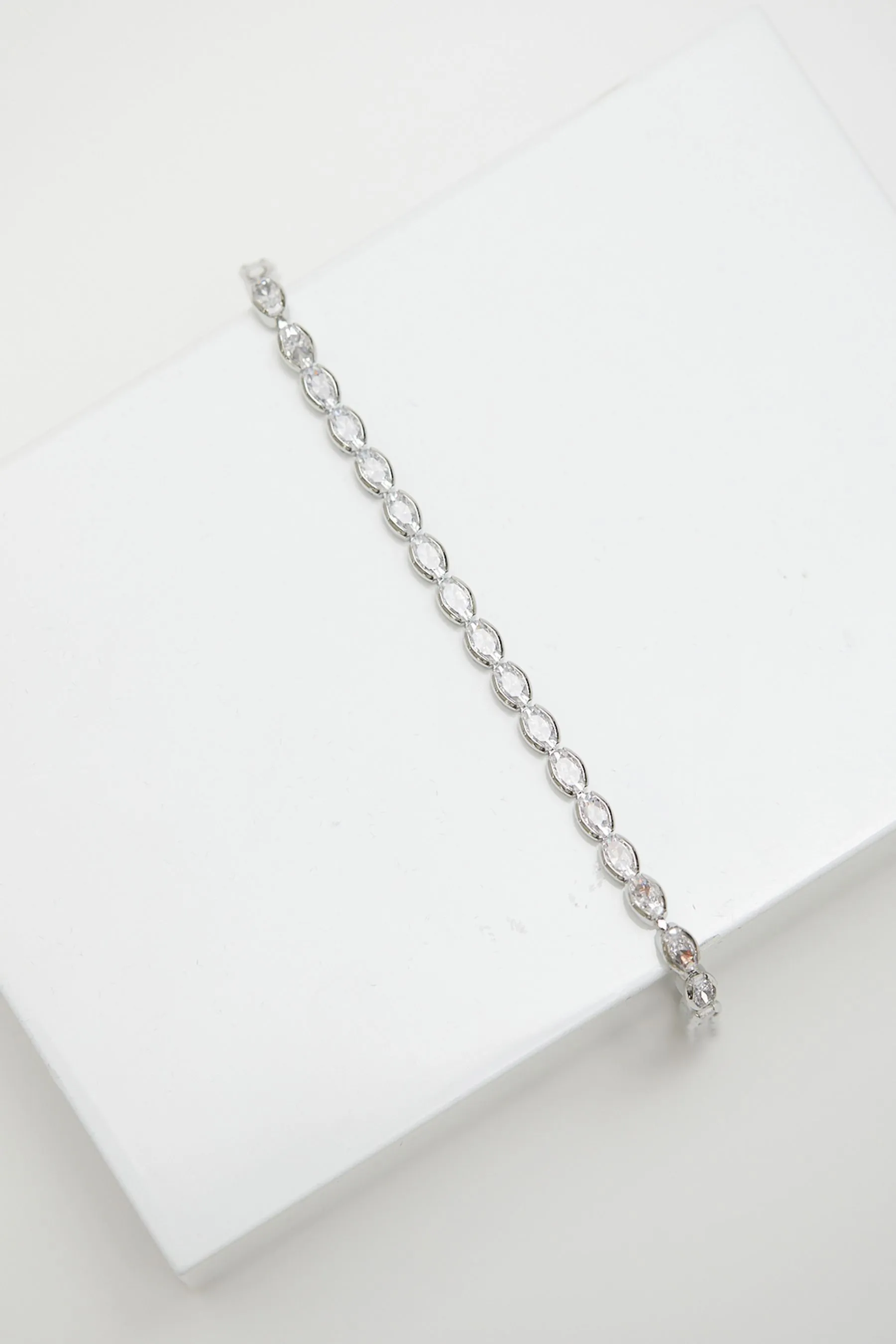 Jon Richard - Bracciale tennis con zirconia cubica