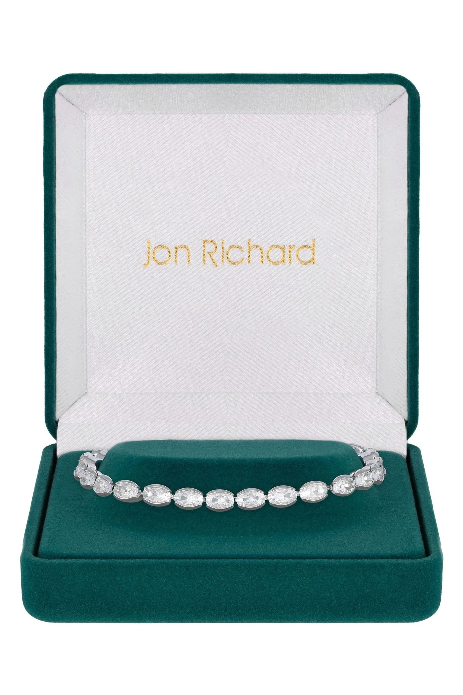 Jon Richard - Bracciale tennis con zirconia cubica