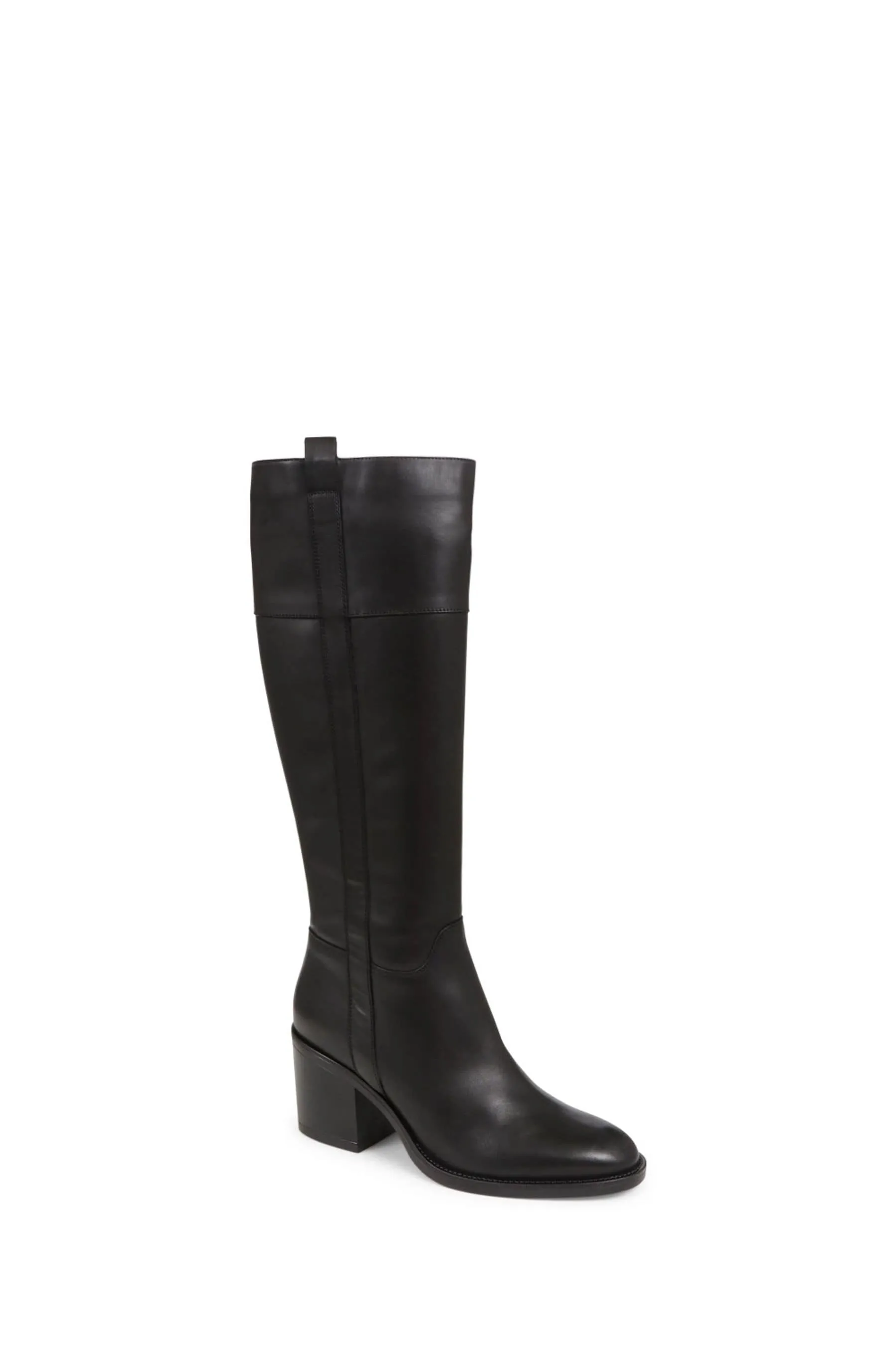 Jones Bootmaker - Carmine - Nero al ginocchio in pelle - Stivali