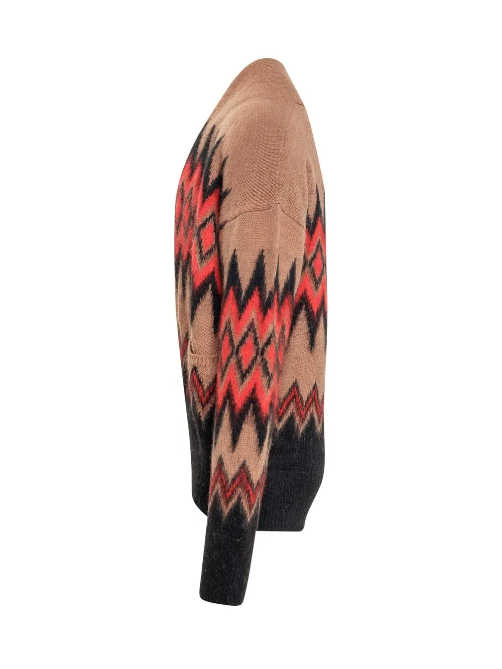 LANEUS Cardigan in Jacquard 