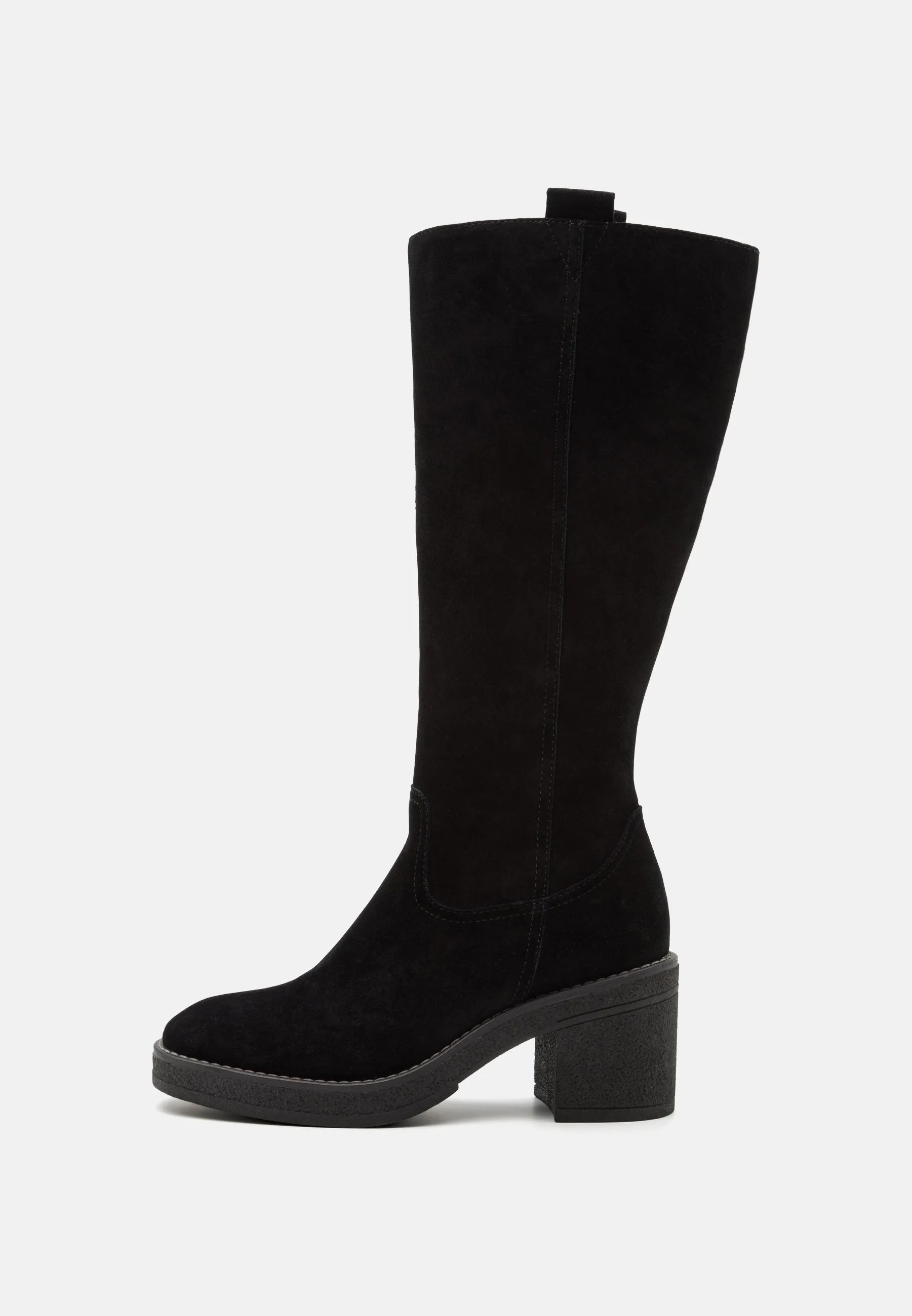 LEATHER  - Stivali con plateau