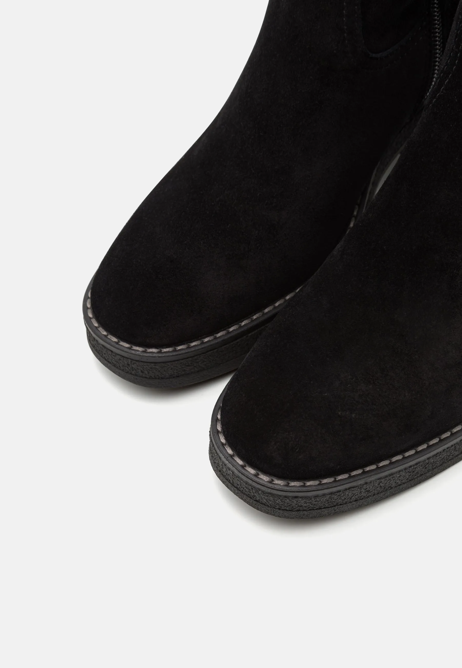 LEATHER  - Stivali con plateau