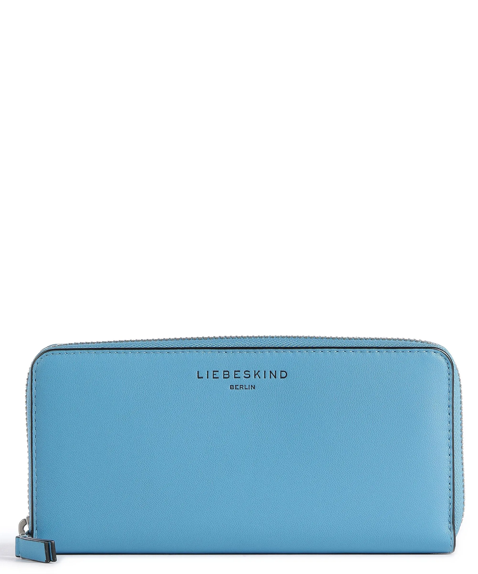  Liebeskind Alessa Sally Portafoglio pelle a grana fine blu chiaro  