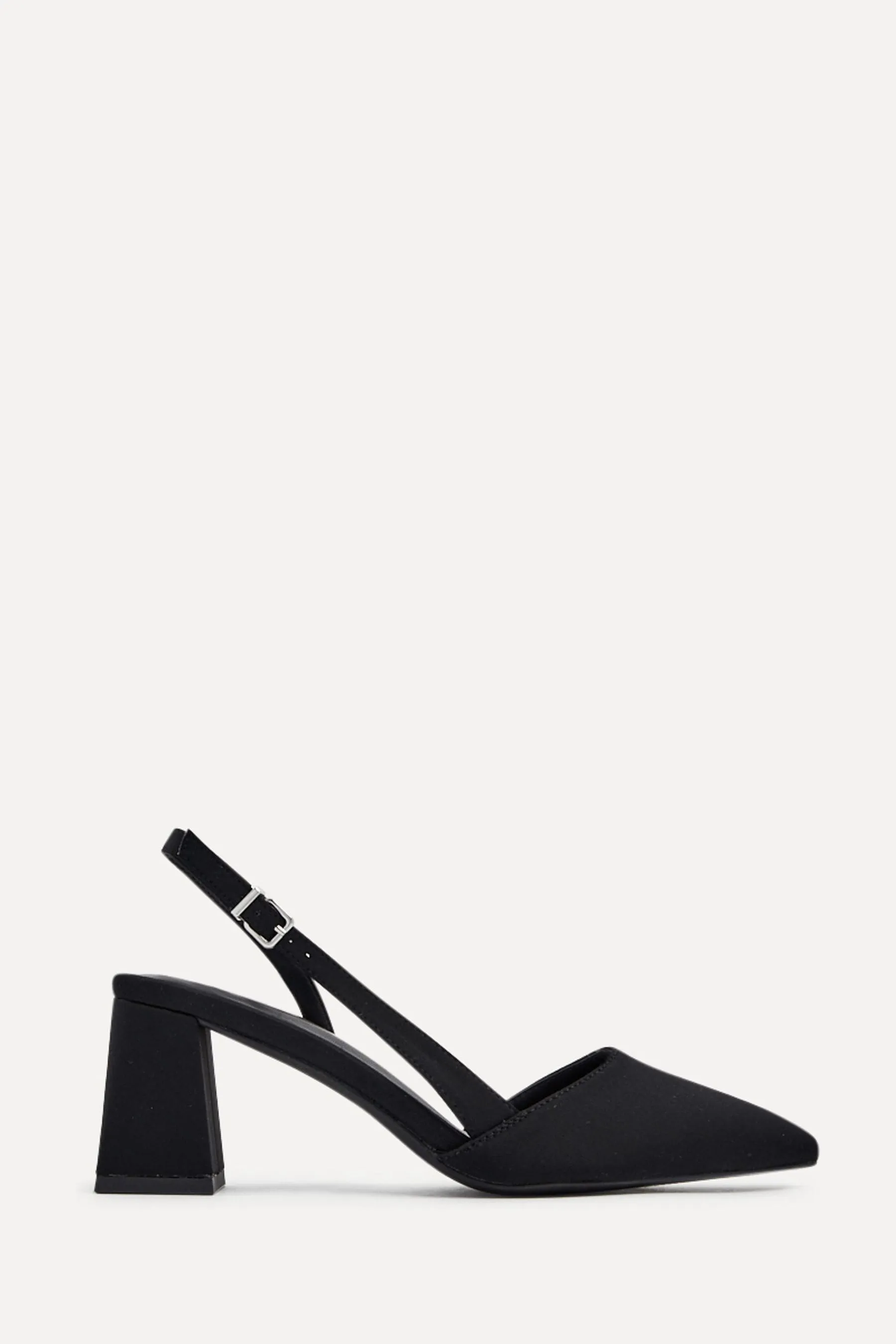 Linzi - Brooklyn - Scarpe con cinturino posteriore e tacco largo