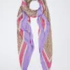 LIU JO FOULARD NADIE 120X120 00172 GLICINE