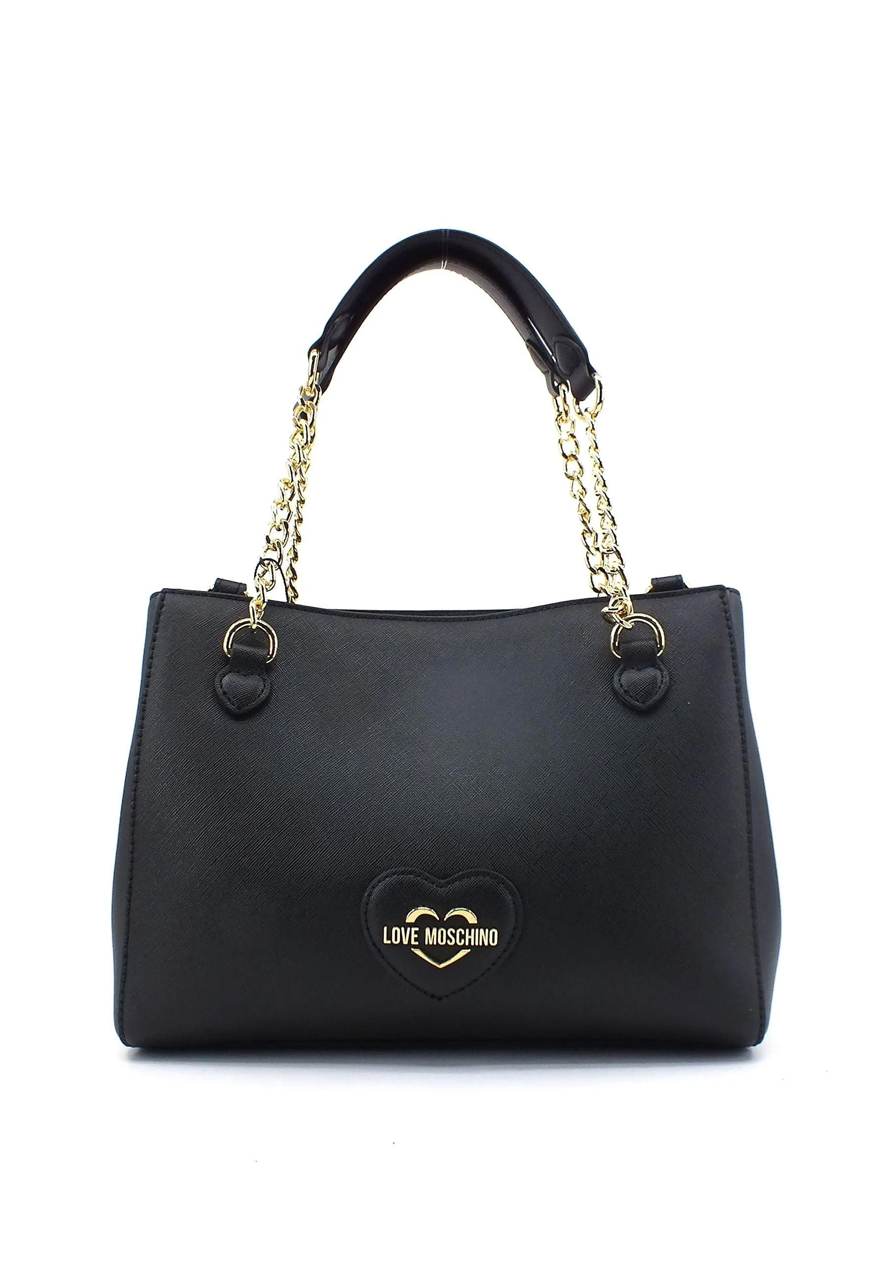 LOVE MOSCHINO Borsa Saddle Catena Nero JC4264PP0HKL0000