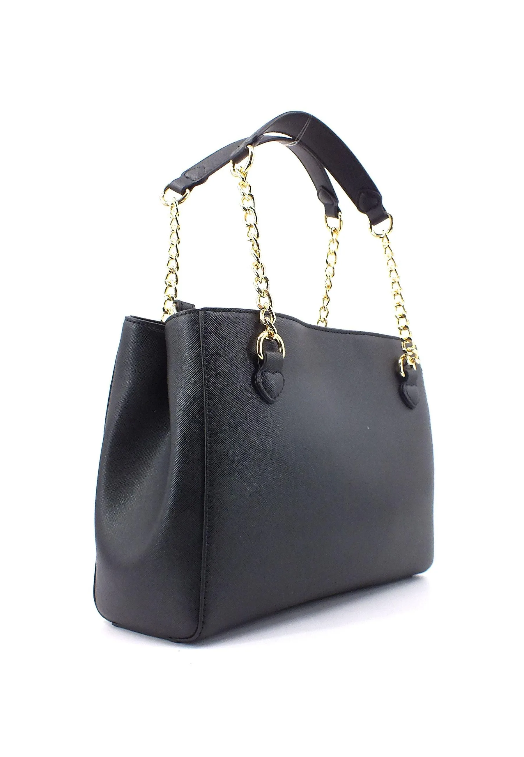 LOVE MOSCHINO Borsa Saddle Catena Nero JC4264PP0HKL0000