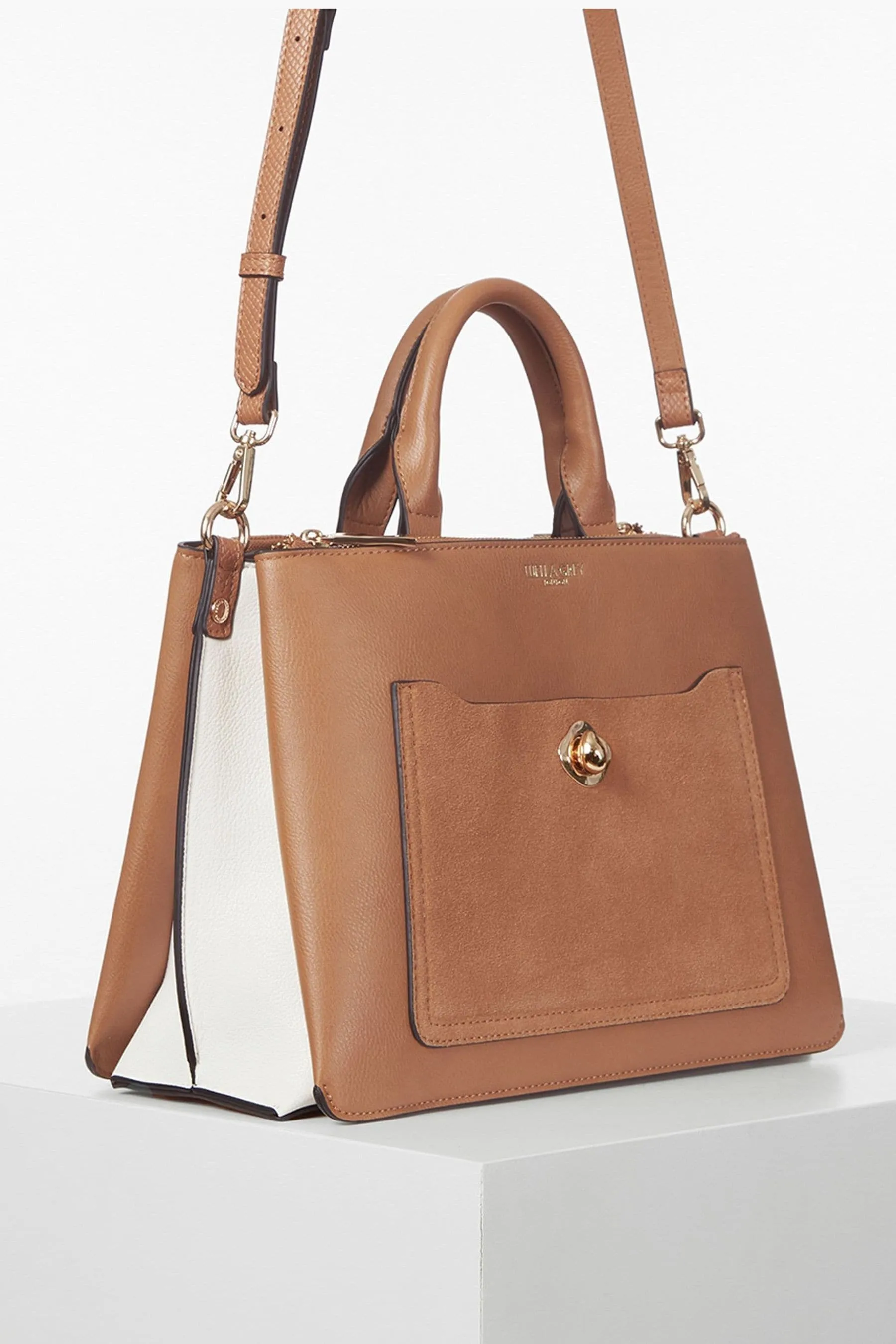 Luella Grey Animal - Olympia - Borsa tote
