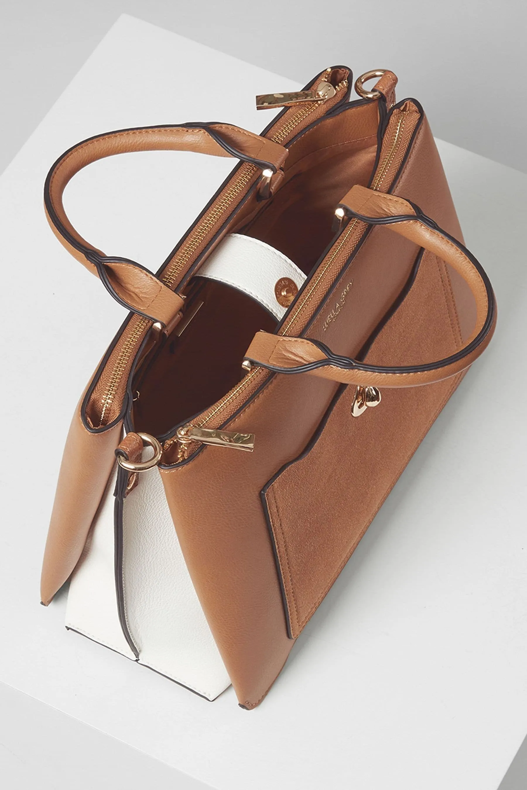 Luella Grey Animal - Olympia - Borsa tote