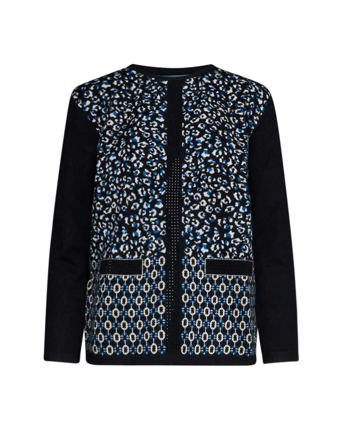 Maglia jacquard con strass ROYAL