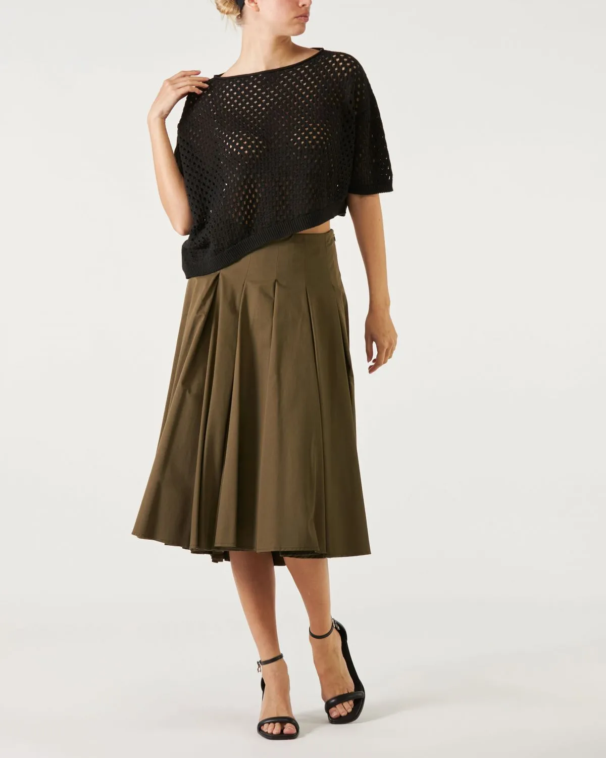 Maglia Jessie Semicouture di colore nero