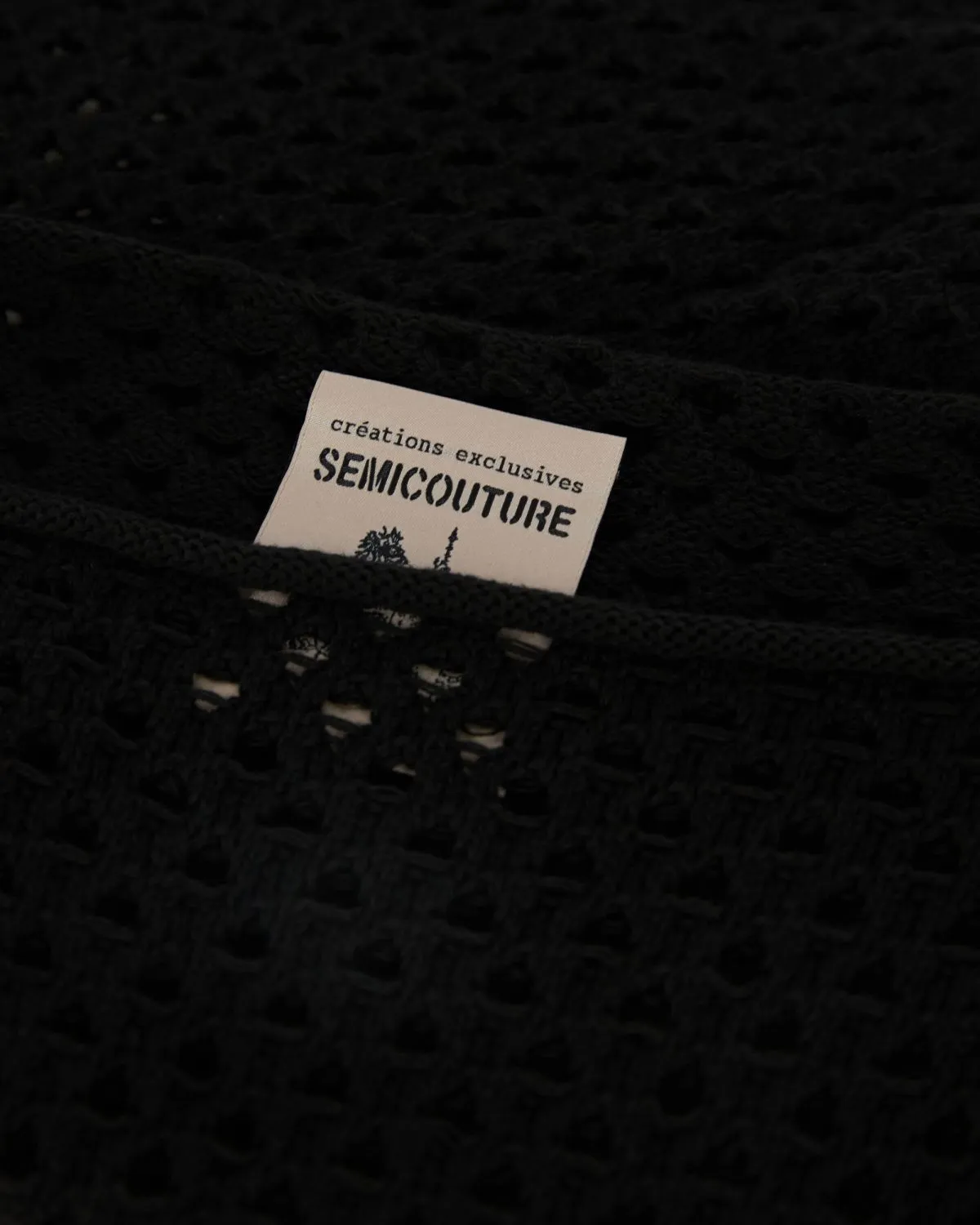 Maglia Jessie Semicouture di colore nero