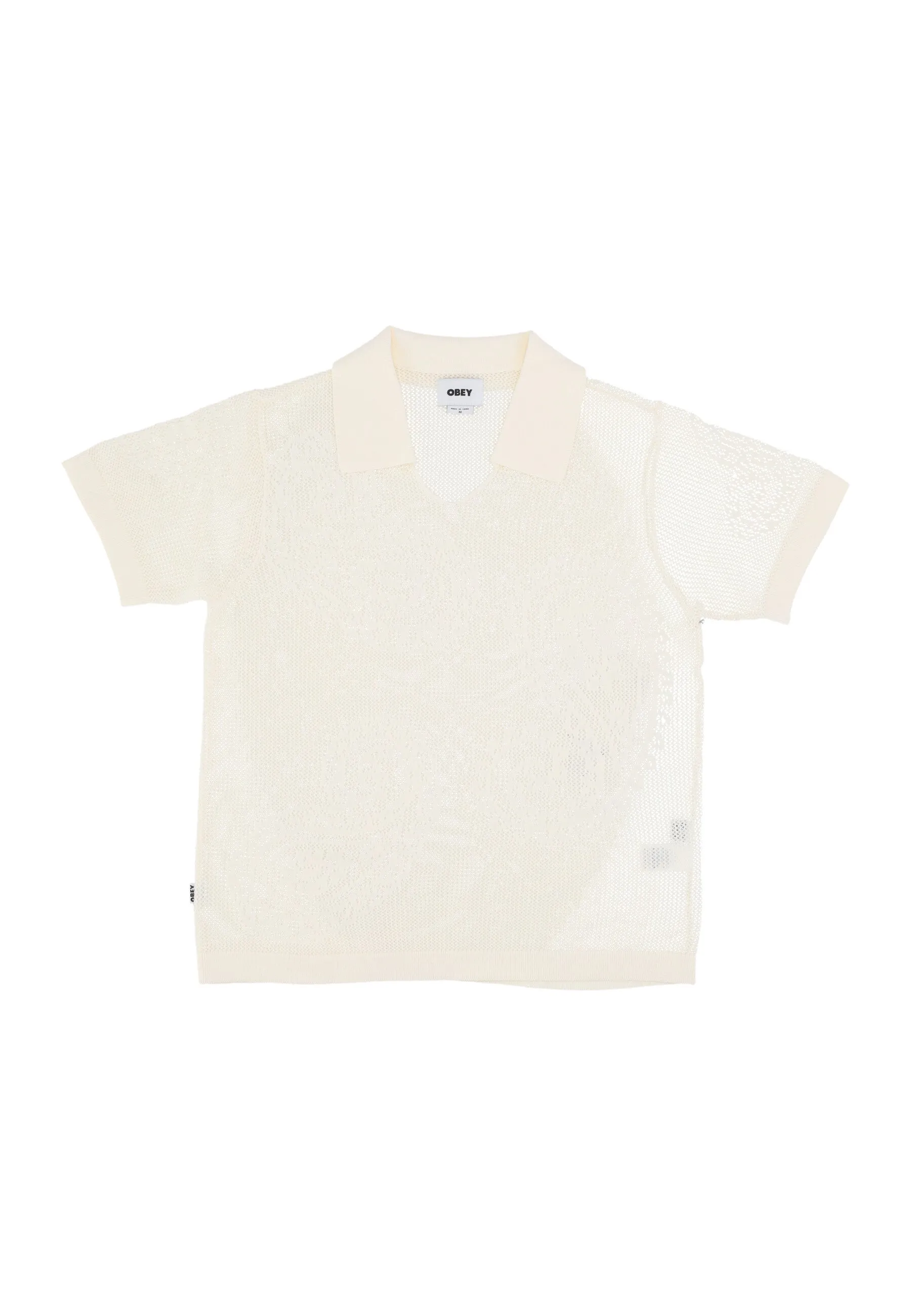 Maglietta Donna W Briana Open Knit Shirt Unbleached