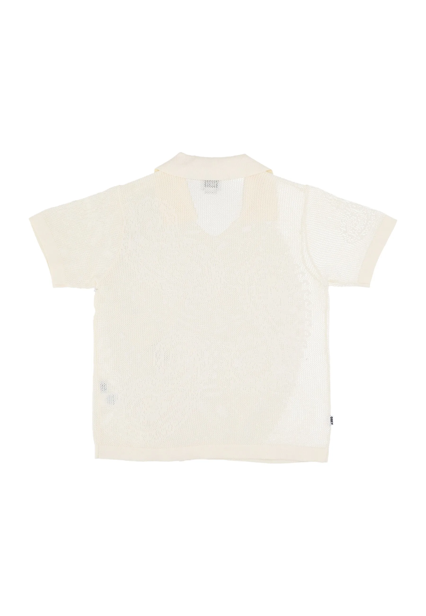 Maglietta Donna W Briana Open Knit Shirt Unbleached