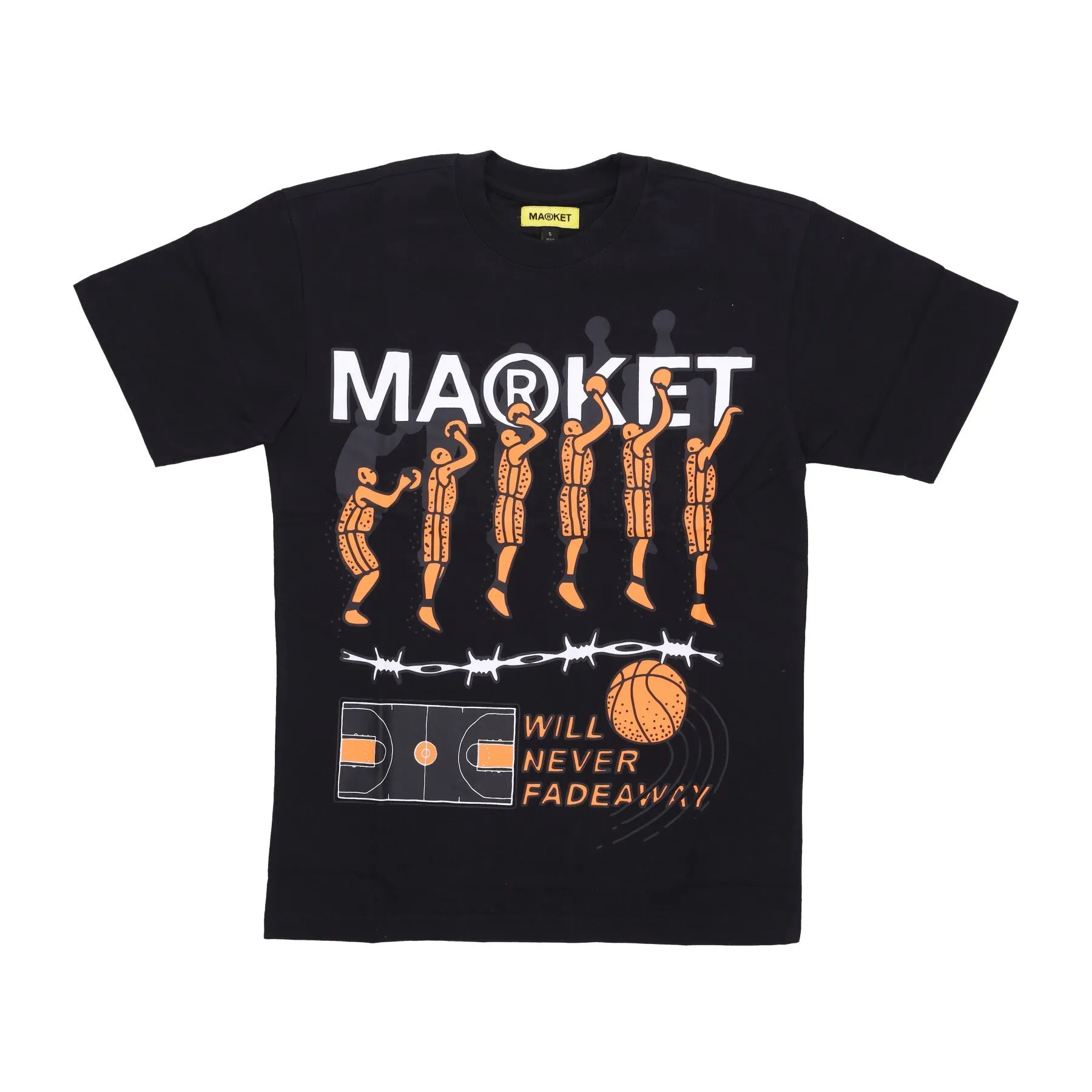 Maglietta Uomo Jump Shot Tee White