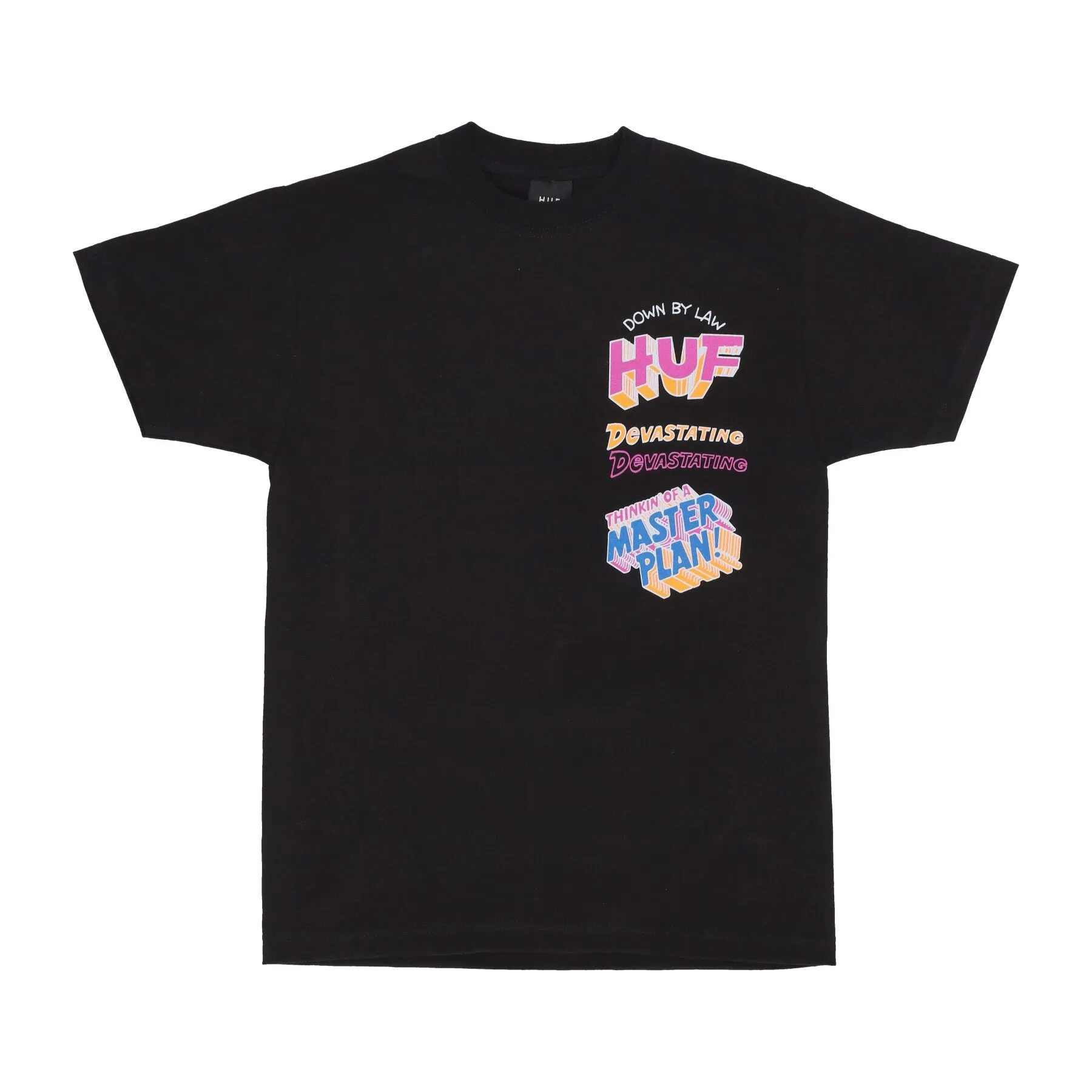 Maglietta Uomo Master Plan Tee Black