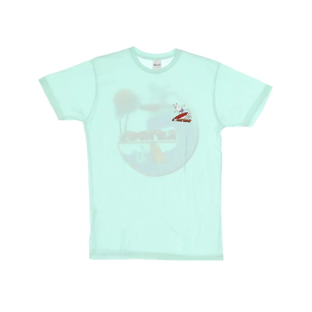 MAGLIETTA UOMO OFF MY WAVE TEE AQUA