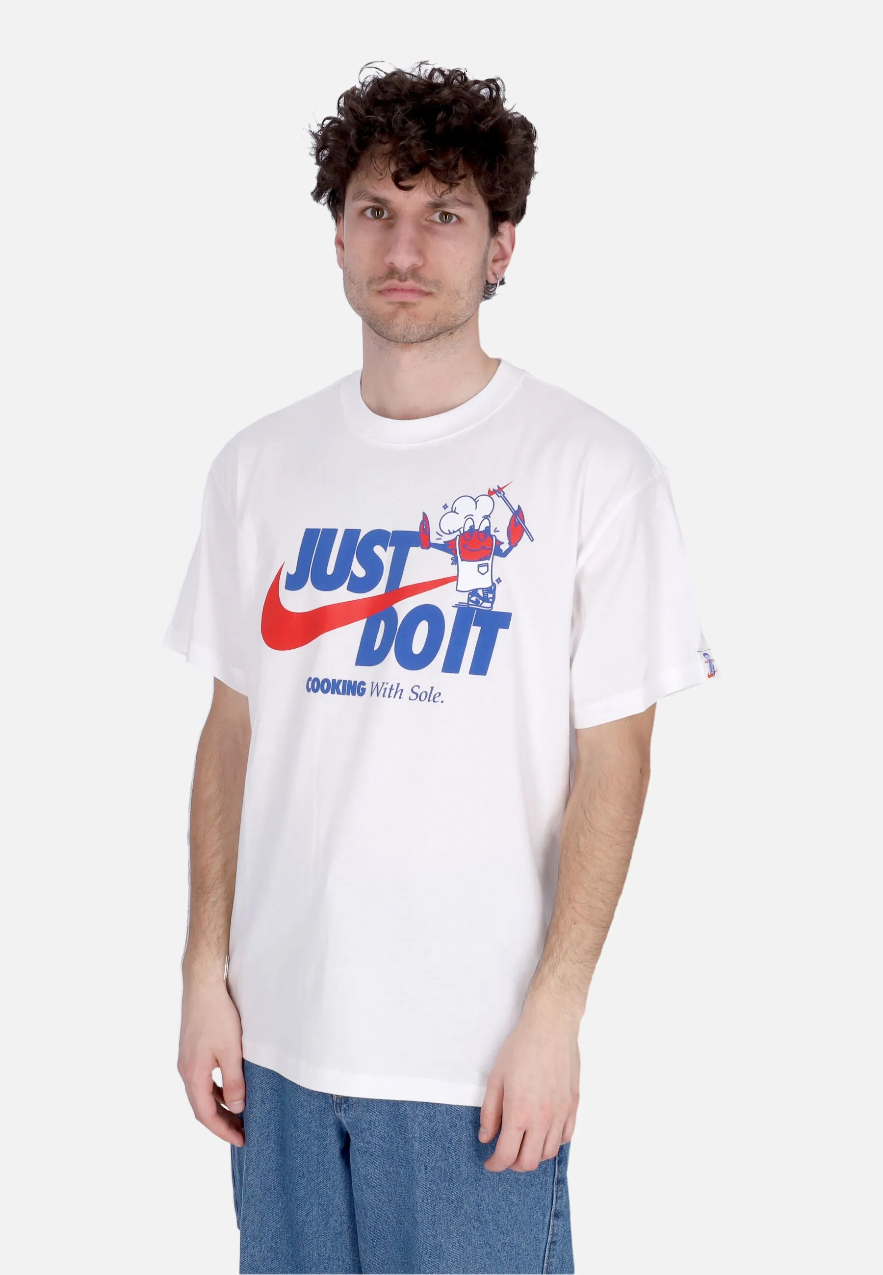 Maglietta Uomo Sportswear M90 Oc Hbr Pk5 Tee White
