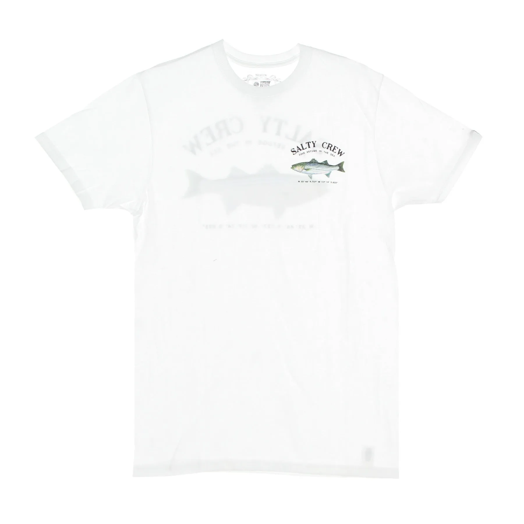 Maglietta Uomo Striper Standard Tee White