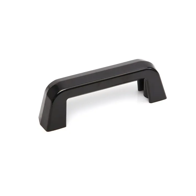 Maniglia per armadietto Nero in Termoplastico RS PRO, effetto Lucido, 150mm x 60 mm x 37mm