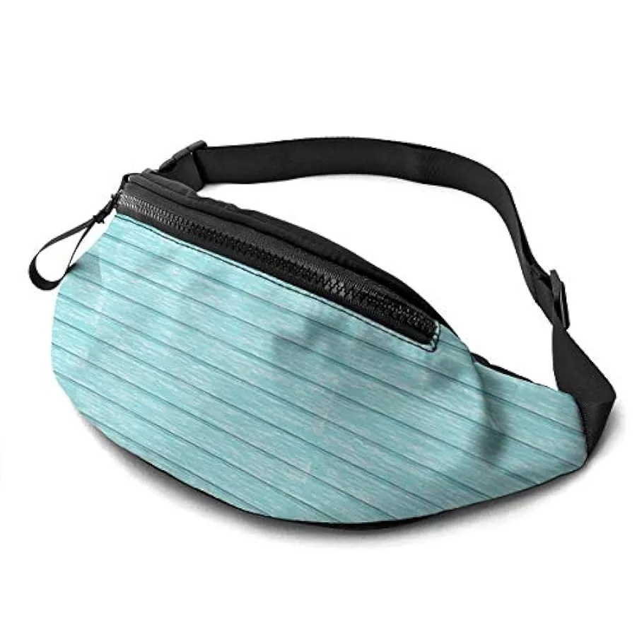 Marsupio per uomo donna,marsupio blu turchese retrò verde acqua con cintura tasca a tracolla regolabile borsa a tracolla borsa a