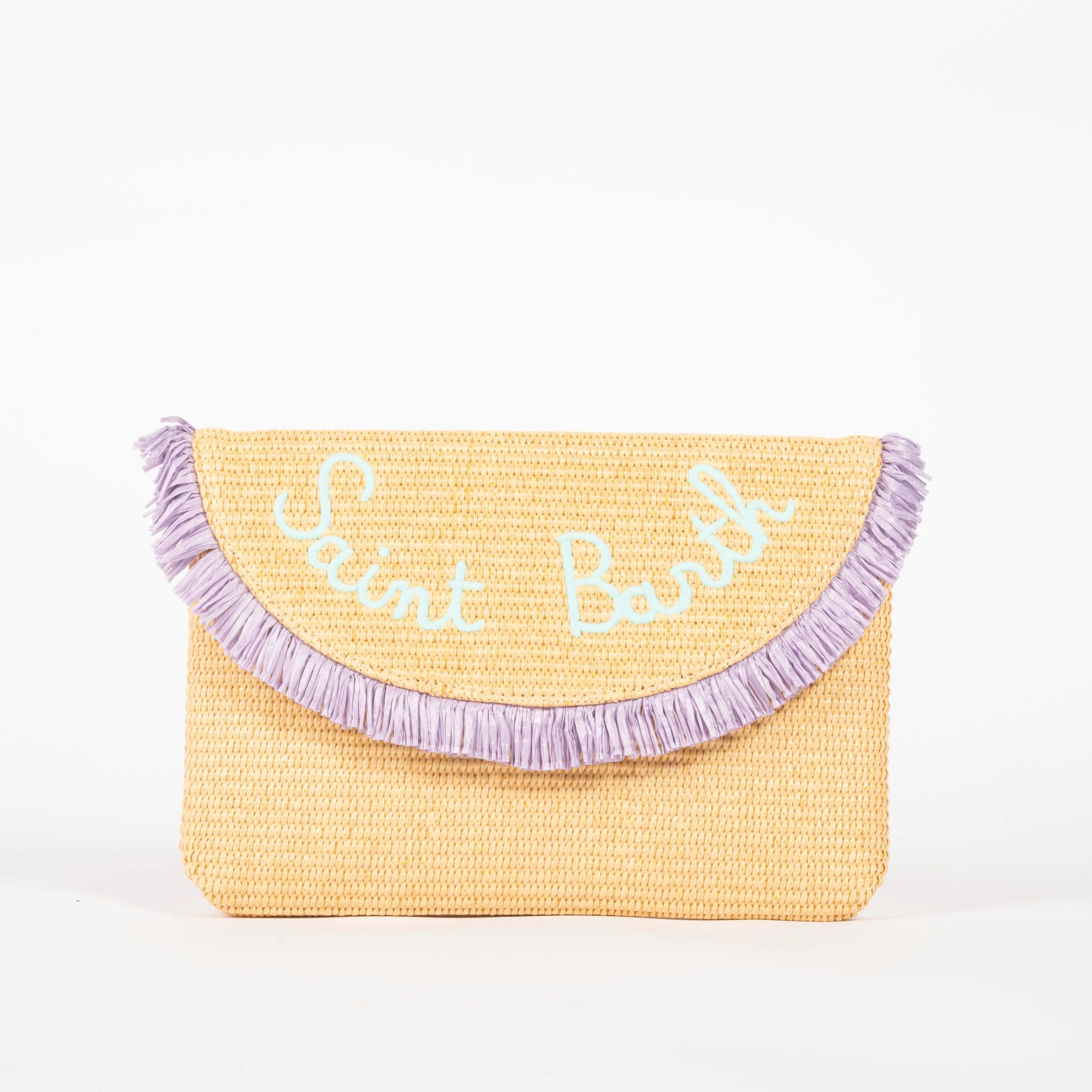 Mc2 Saint Barth pochette straw raffia multic