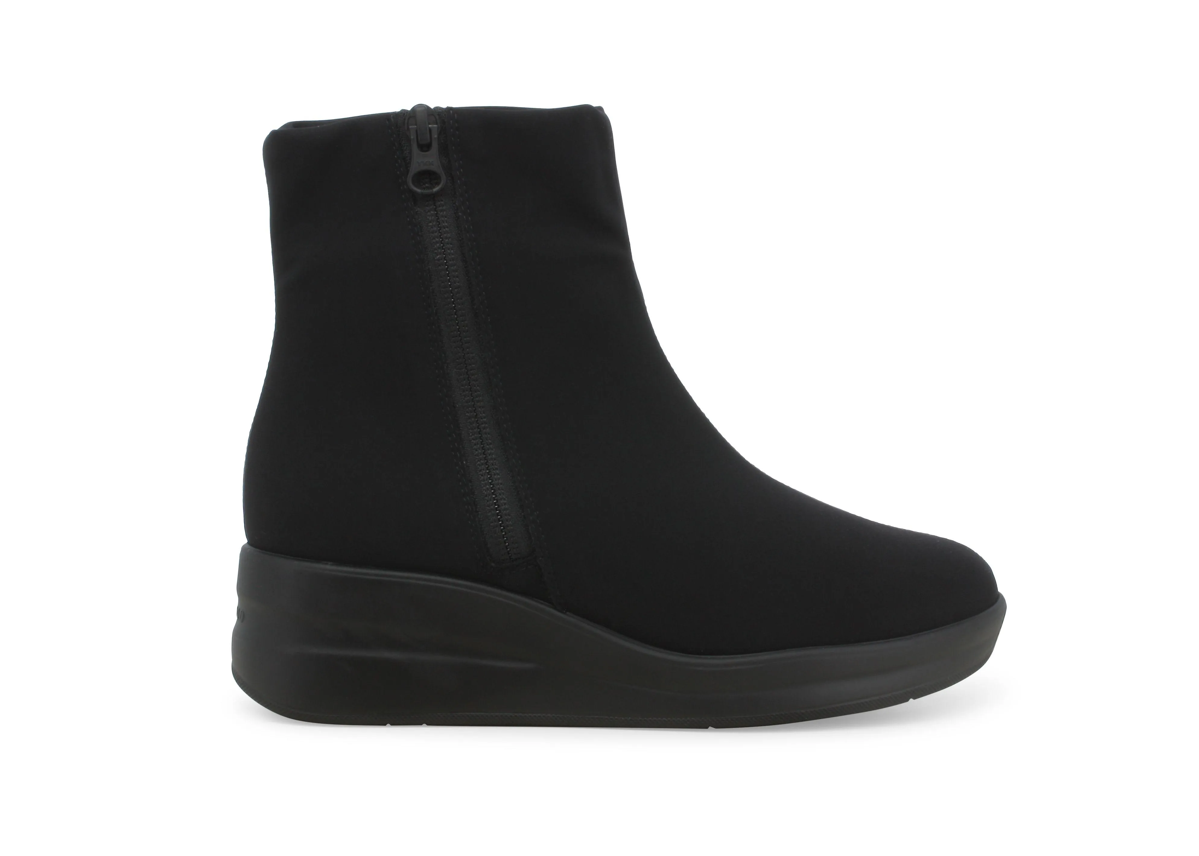 Melluso Tronchetto donna in tessuto nero r25628w
