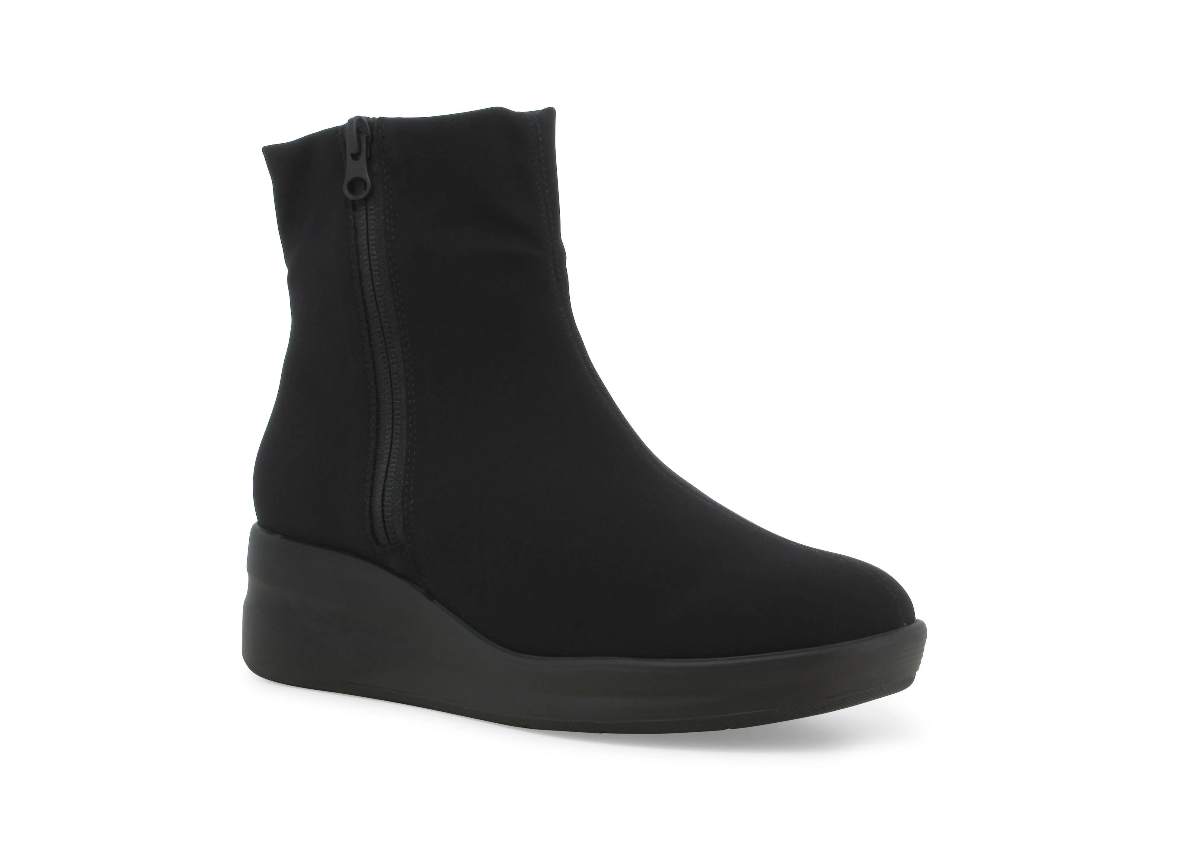 Melluso Tronchetto donna in tessuto nero r25628w