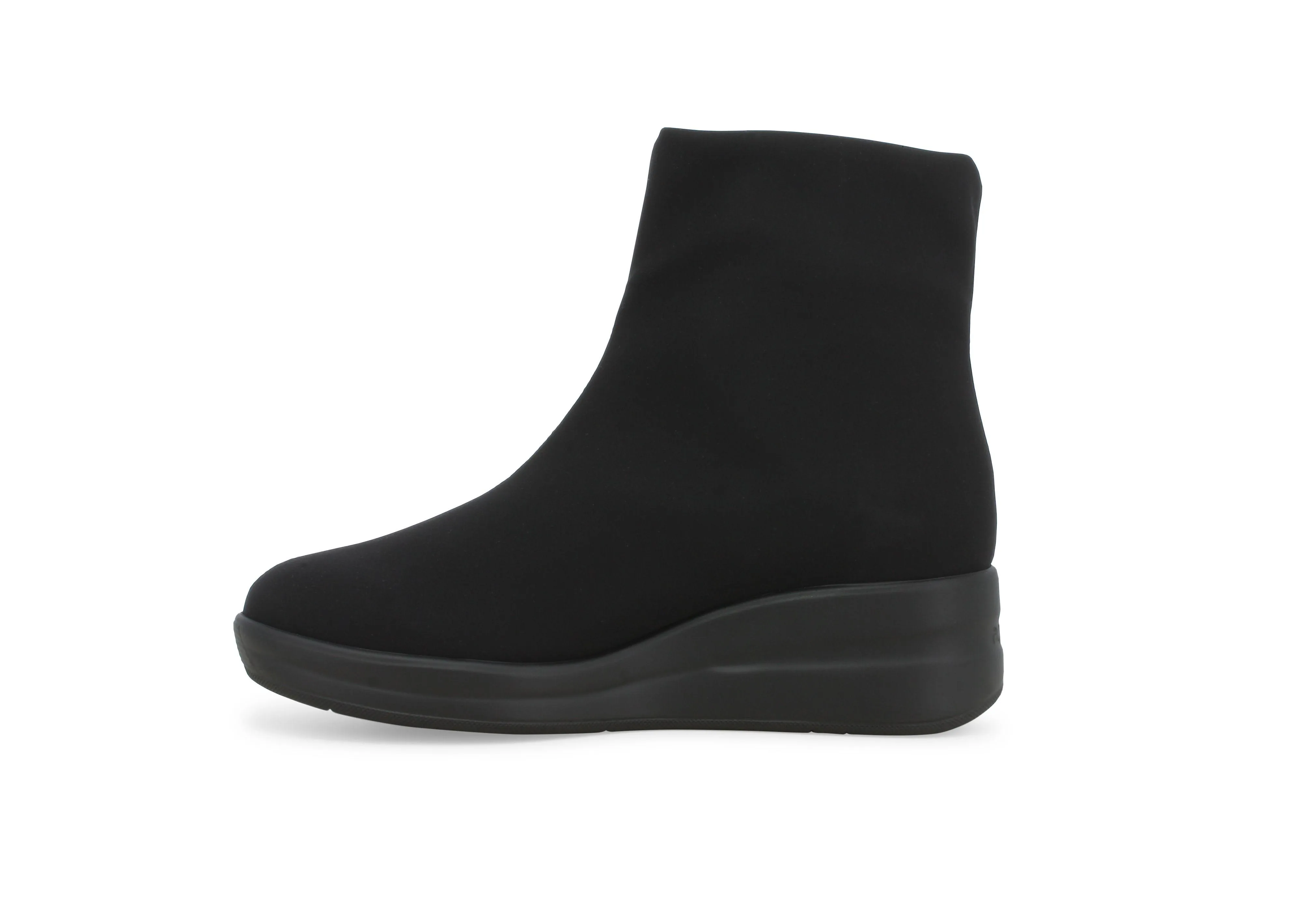 Melluso Tronchetto donna in tessuto nero r25628w