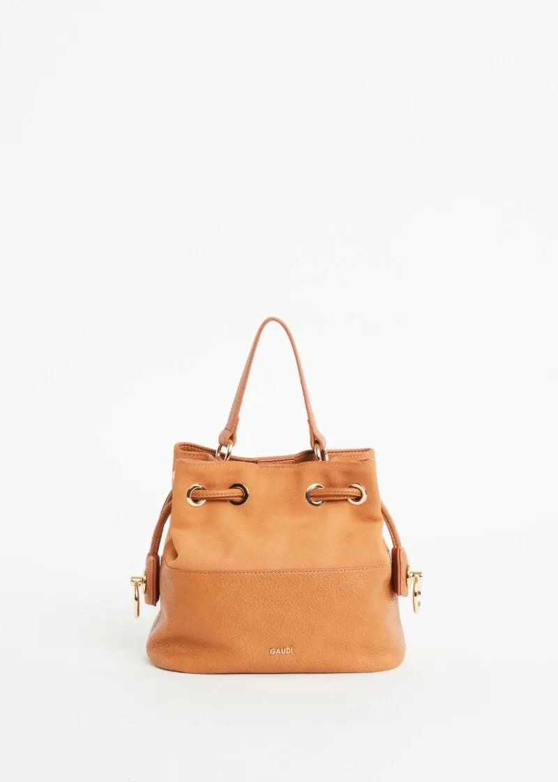 Mini bag a secchiello da donna