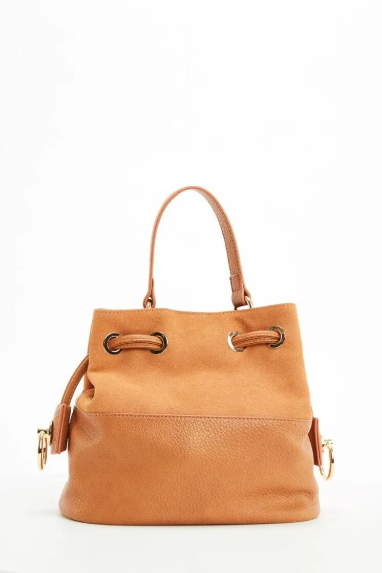 Mini bag a secchiello da donna