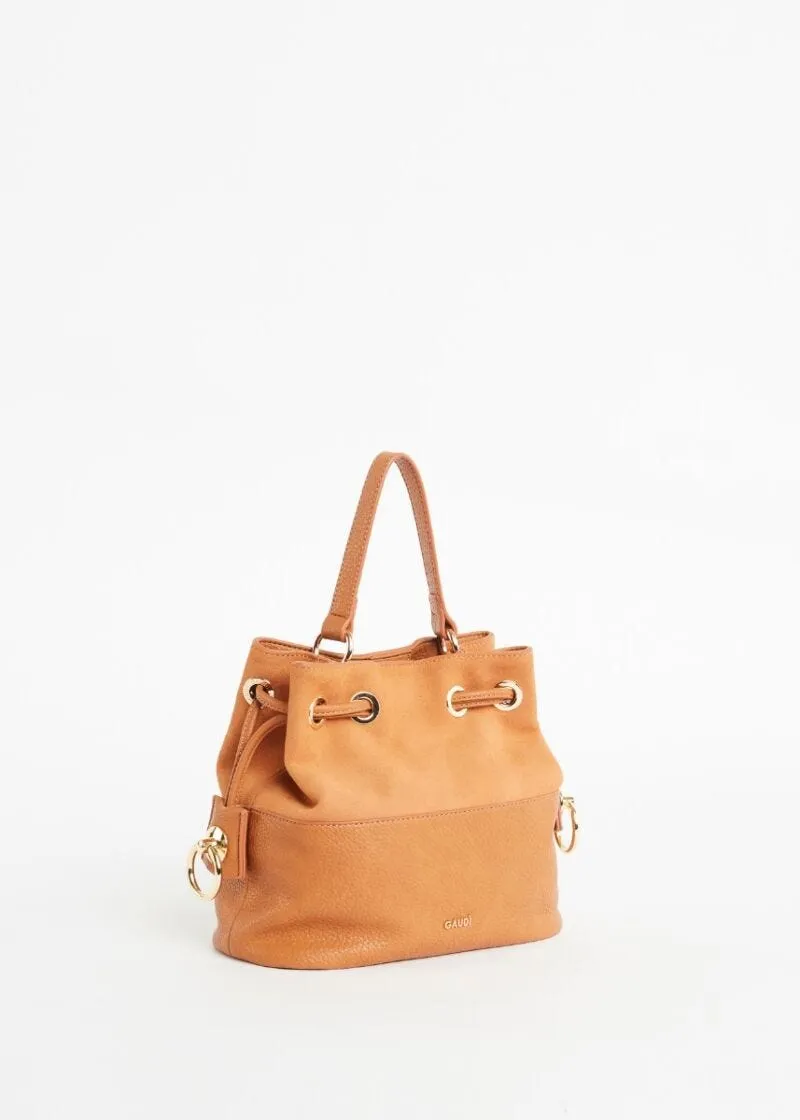 Mini bag a secchiello da donna