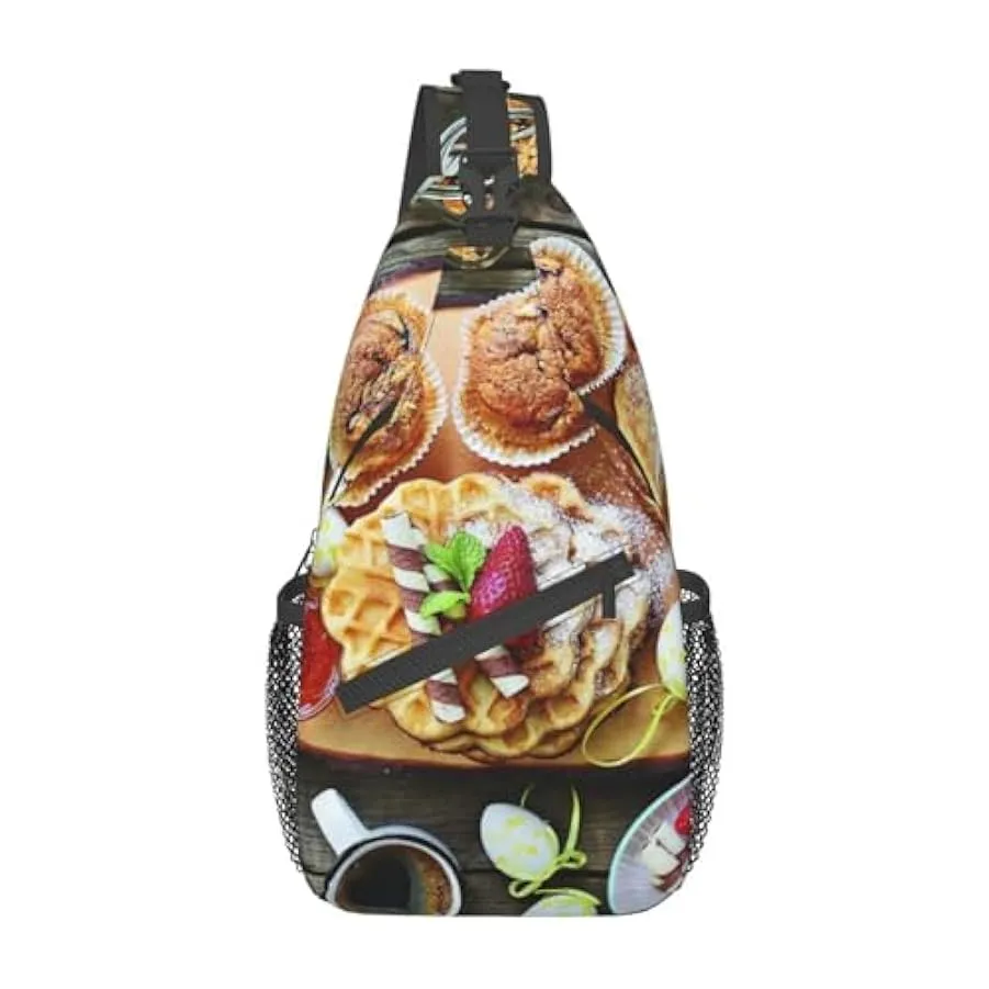 MKNAZ Borsa a tracolla per uomo e donna, leggera, a tracolla, per escursionismo, ciclismo, viaggi 192008790
