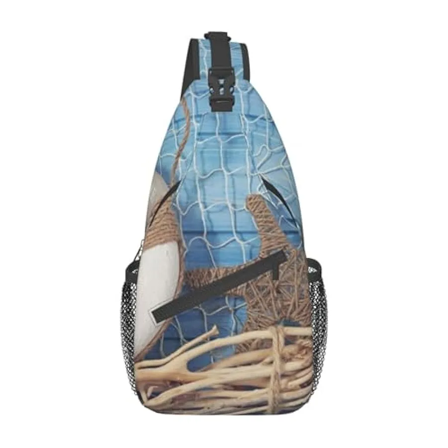 MKNAZ Borsa a tracolla per uomo e donna, leggera, a tracolla, per escursionismo, ciclismo, viaggi 192008790