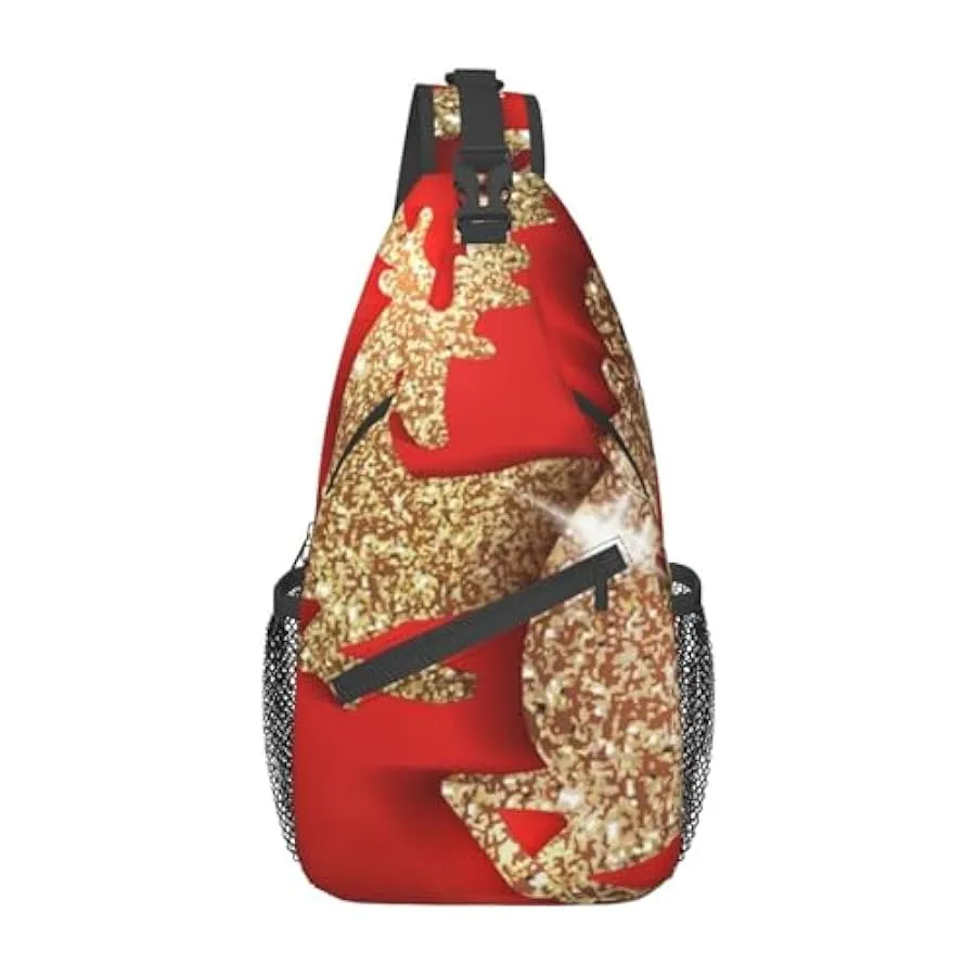 MKNAZ Borsa a tracolla per uomo e donna, leggera, a tracolla, per escursionismo, ciclismo, viaggi 192008790