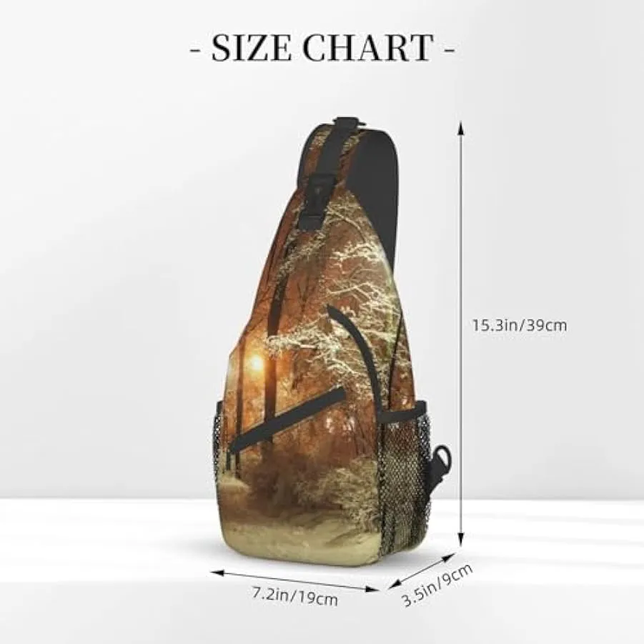MKNAZ Borsa a tracolla per uomo e donna, leggera, a tracolla, per escursionismo, ciclismo, viaggi 192008790