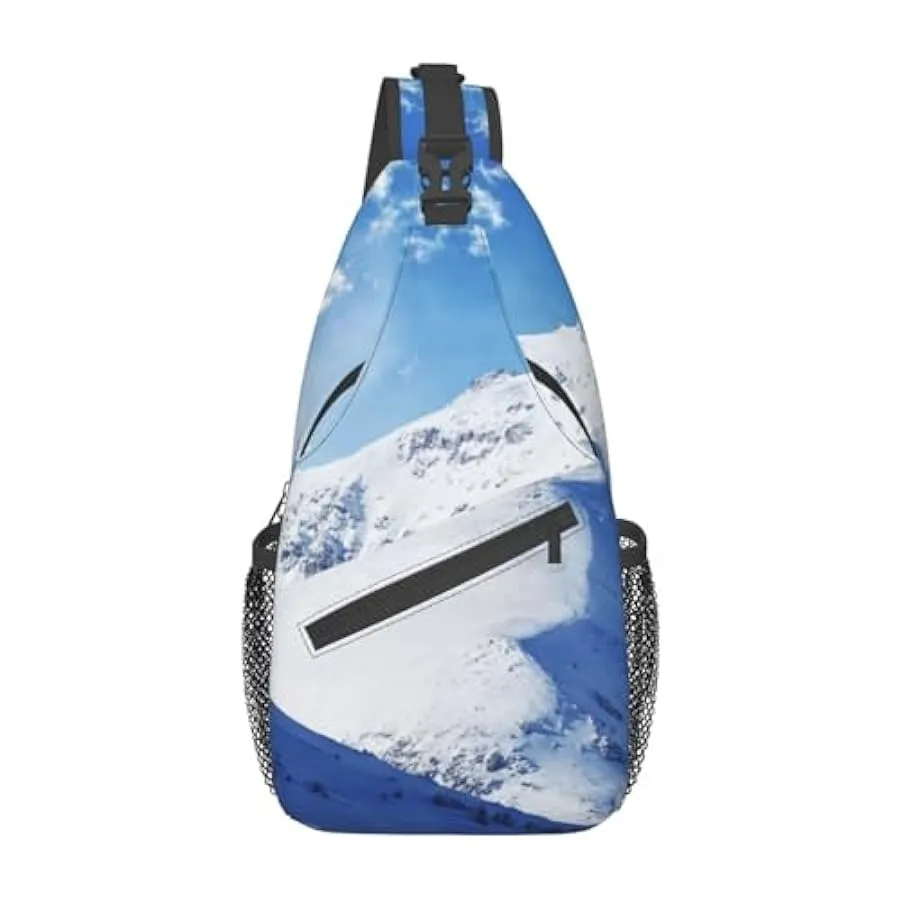 MKNAZ Borsa a tracolla per uomo e donna, leggera, a tracolla, per escursionismo, ciclismo, viaggi 192008790