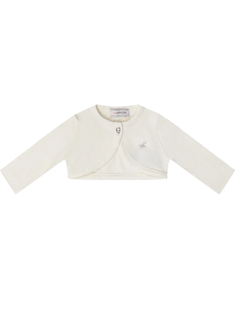 MONNALISA Cardigan con Logo 