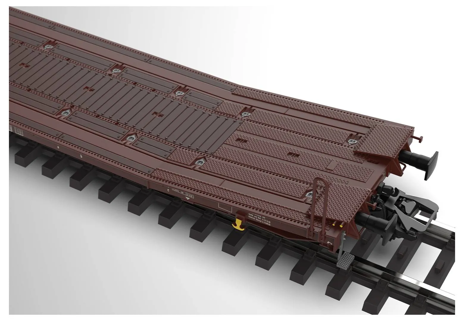 Märklin 47430 Coppia di carri piatti H0 Laads 800B di Transwaggon GmbH 
