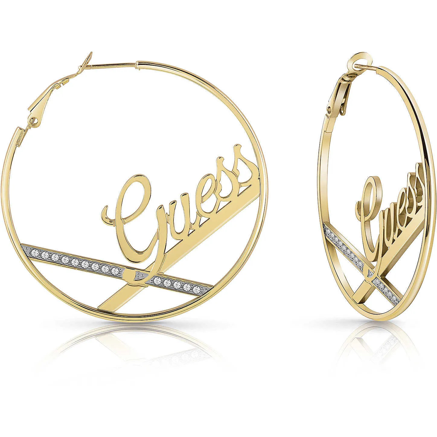 orecchini a cerchio donna Guess