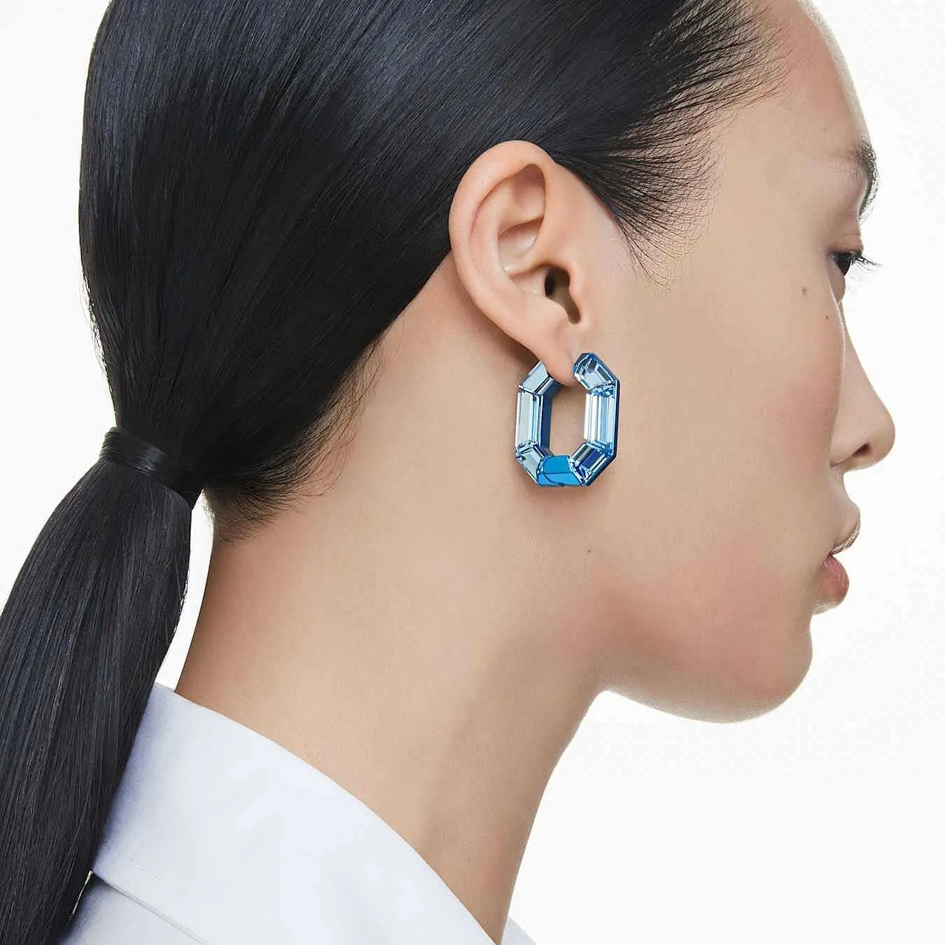 orecchini a cerchio donna Swarovski