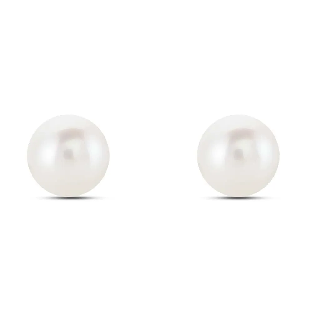 Orecchini Lobo Gabrielle Oro Bianco 375/1000 Perla D'Acqua Dolce Bianco 1413423