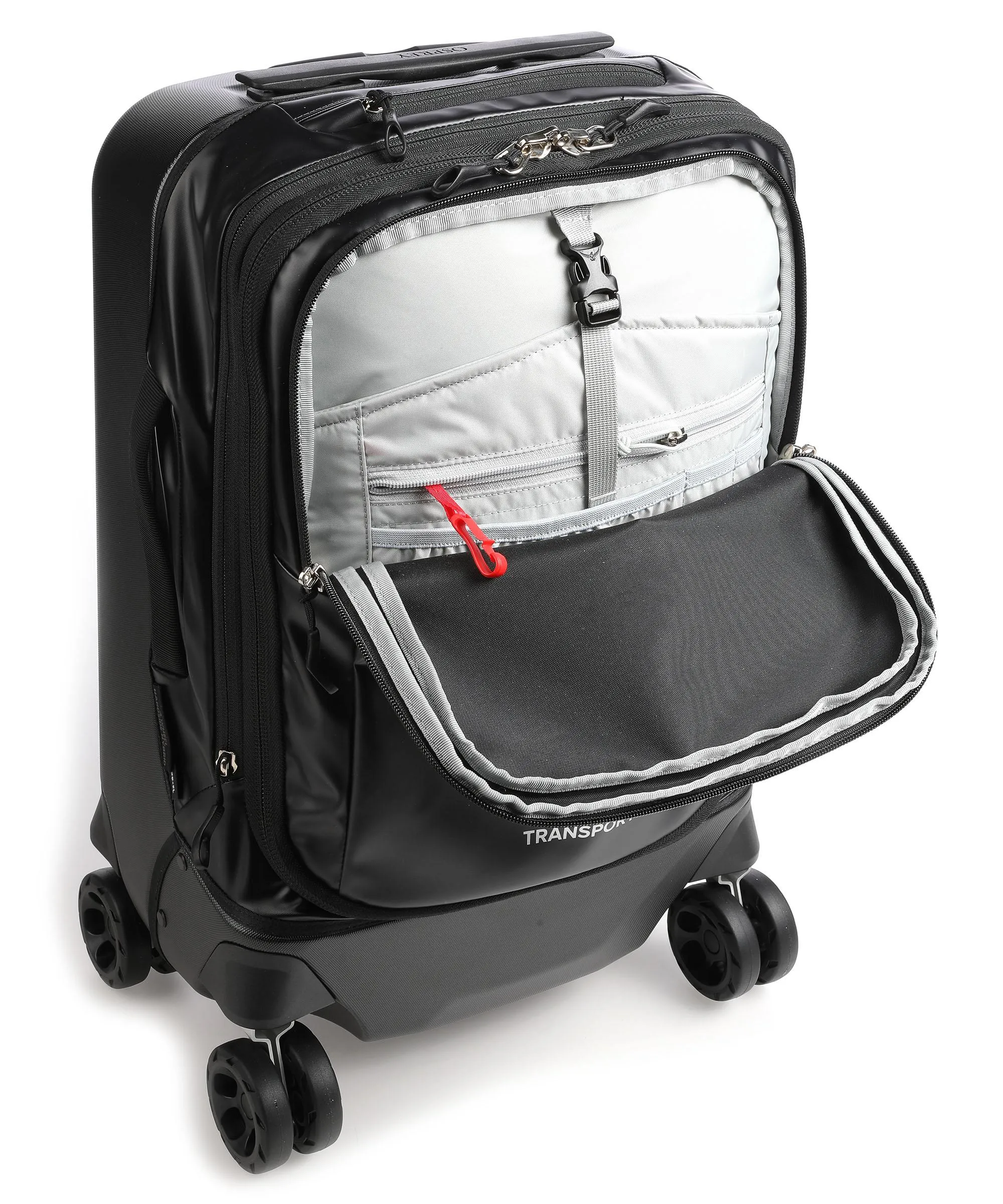  Osprey Transporter Hybrid Valigia trolley (4 ruote) nero 56 cm  