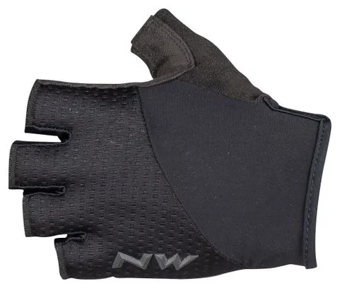 Paio di guanti corti Northwave Fast Grip Nero