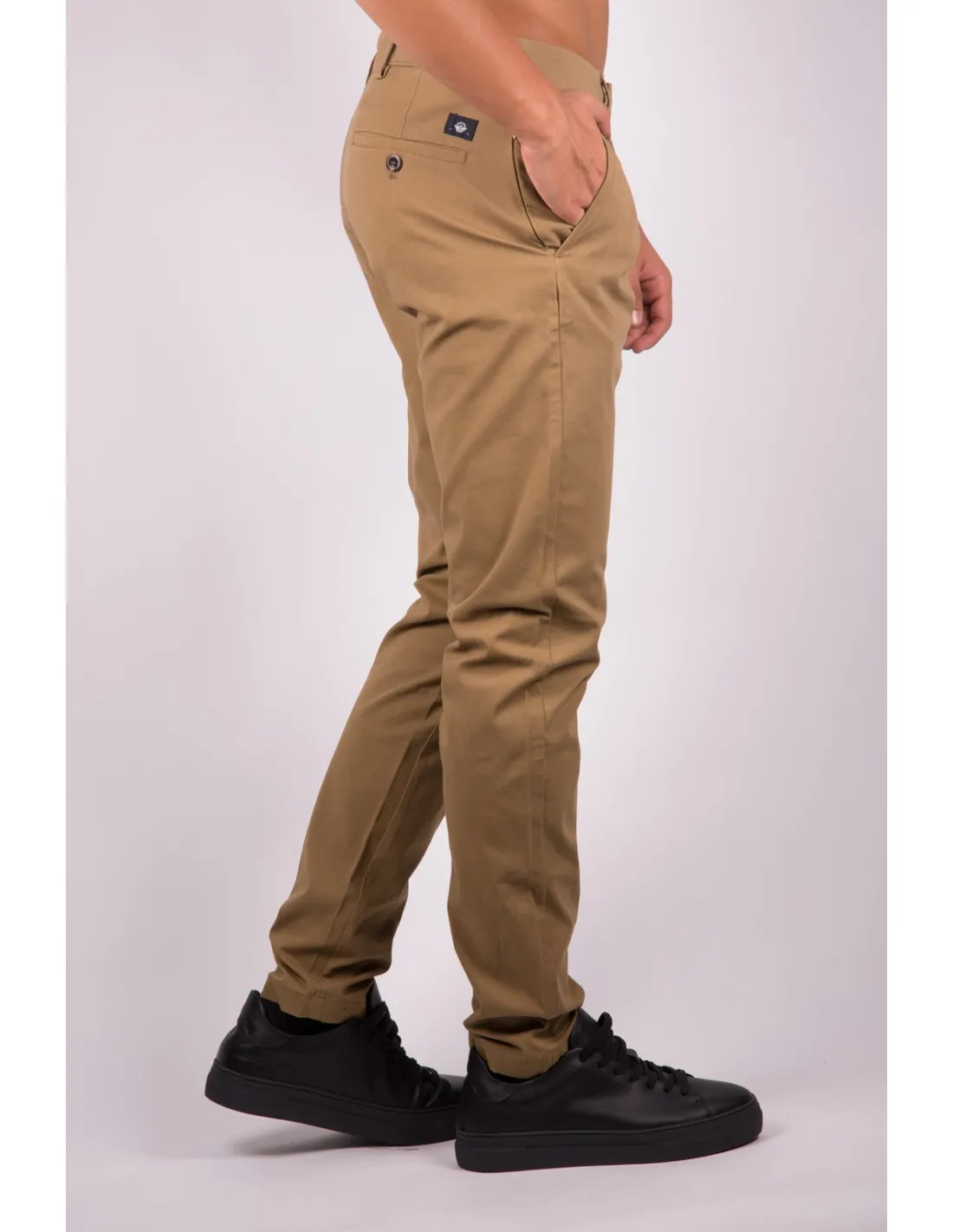 Pantalone beige uomo Chino Taper Ermine Dockers
