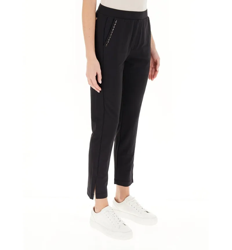 Pantalone con strass