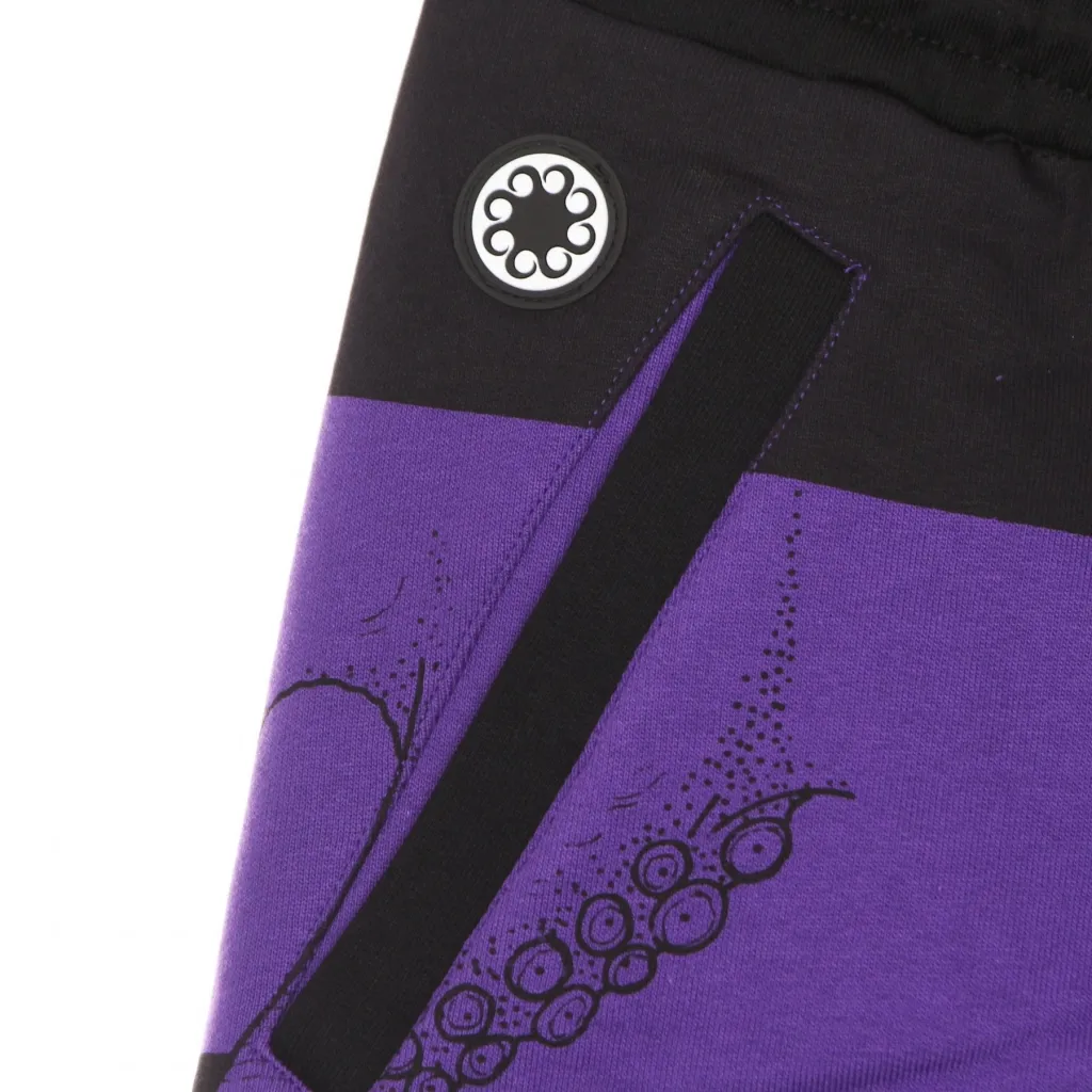 pantalone corto tuta uomo fullback sweatshorts PURPLE