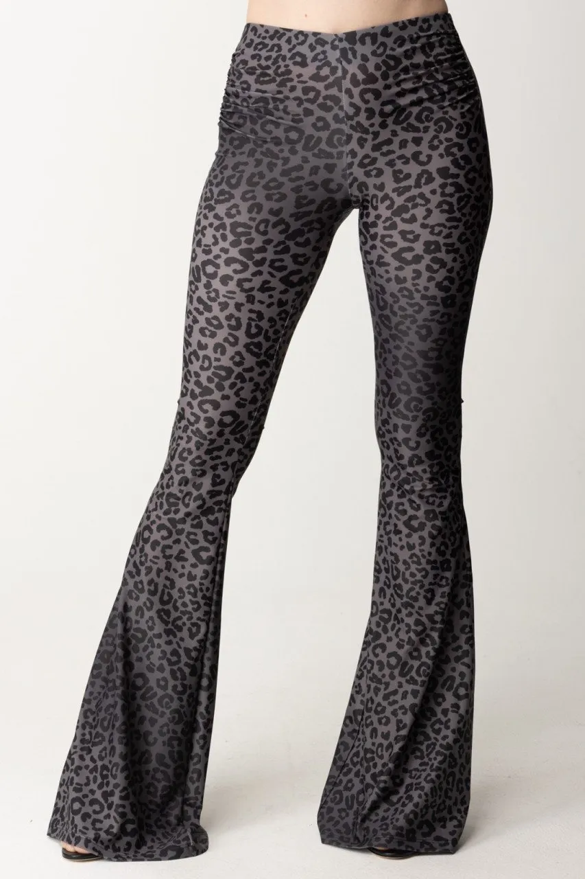 Pantaloni flare Iry MAKU BLACK