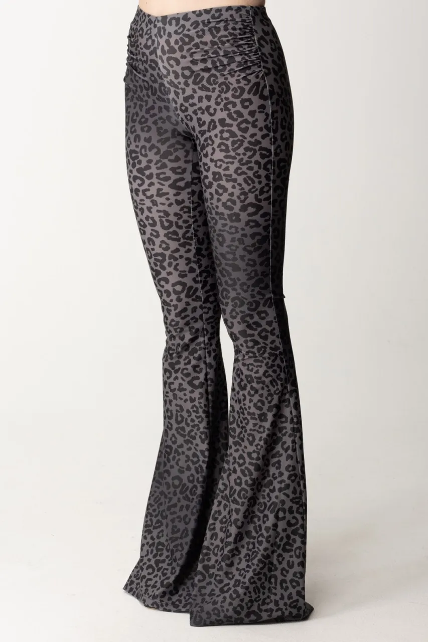 Pantaloni flare Iry MAKU BLACK